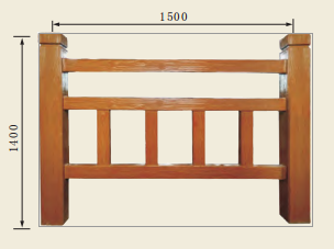 仿木護欄